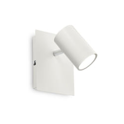 Ideal Lux - Applique Moderna Spot Metallo Bianco 1 Luce Gu10