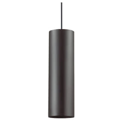 Sospensione Moderna Look Metallo Nero 1 Luce Gu10 10W 3000K Luce Calda