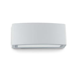 Applique Moderna Andromeda Alluminio Grigio 1 Luce E27