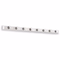 Collezione PRIVE' ILLUMINA CON STILE Applique a 8 luci con corpo luce interamente in metallo rifinito con vernice bianca.. L' ...