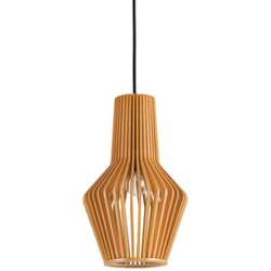 Ideal Lux - Sospensione Industrial-Minimal Citrus-1 Legno Marrone 1 Luce E27