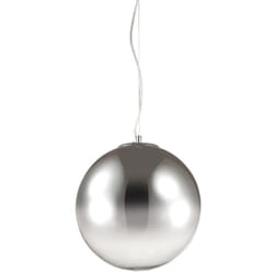 Ideal Lux - Sospensione Moderna Mapa Vetro Cromo Sfumato 1 Luce E27 D40Cm