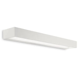 Ideal Lux - Applique Moderna Cube Metallo Bianco Led 14,5W 3000K Luce Calda