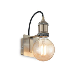 Ideal Lux - Applique Rustica-Country Frida Metallo Ottone Brunito 1 Luce E27