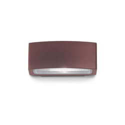 Applique Moderna Andromeda Alluminio Coffee 1 Luce E27