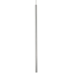 Sospensione Round Moderna Ultrathin Metallo Cromo Led 11,5W 3000K D100