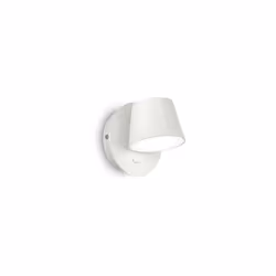 Montatura in alluminio verniciato a polveri. Diffusore ruotabile con schermo acrilico satinato. Interruttore incorporato. LED ...
