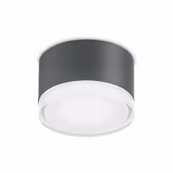 Collezione URANO A MURO O A SOFFITTO Plafoniera da esterno a 1 luce in alluminio tornito e verniciato a polveri con finitura ...