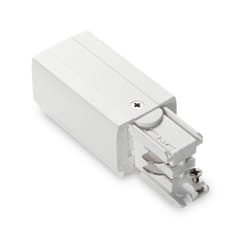 Ideal Lux - Connettore Principale e Sinistro On-Off Link Alluminio Bianco Senza Finiture