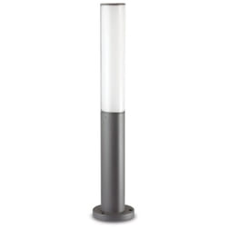 Piantana Moderna Etere Alluminio-Plastiche Antracite Led 10W 4000K Luce Naturale