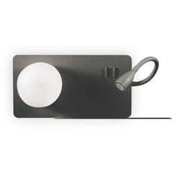 Ideal Lux - Applique Moderna Book-2 Metallo Nero 2 Luci 3W 3000K Luce Calda