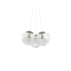 Ideal Lux - lampada a sospensione mapa sat SP3 nickel
