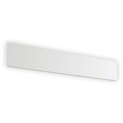 Ideal Lux - Applique Moderna Zig Zag Metallo Bianco Led 23W 3000K Luce Calda