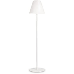 Piantana Moderna Itaca Metallo Bianco 1 Luce E27