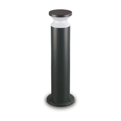 Ideal Lux - Piantana Moderna Torre Alluminio Nero 1 Luce E27 H60Cm