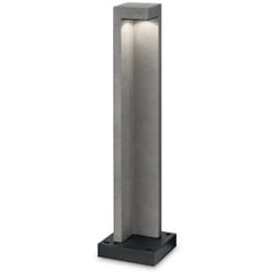 Piantana Moderna Titano Materie Plastiche Grigio Granito Led 9W 4000K H74Cm