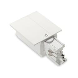 Ideal Lux - Kit Connettore Da Incasso Principale e Sinistro On-Off Link Alluminio Bianco
