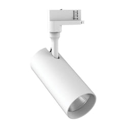 Proiettore Cilindrico Smile Alluminio Bianco Led 20W 3000K Luce Calda Cri90 24°