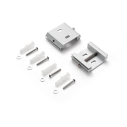 Ideal Lux - Kit Superficie Per Sistema Lineare Fluo Metallo Acciaio