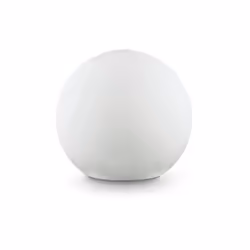 Collezione SOLE SFERE PER ESTERNI Lampada da terra a 1 luce con diffusore in materiale plastico opale. Fornito con spina e pi ...
