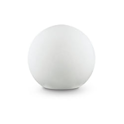 Ideal Lux - Piantana Moderna Sole Materie Plastiche Bianco 1 Luce E27 D30Cm