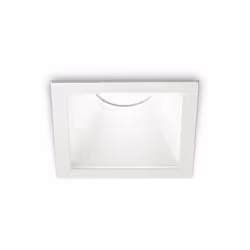 Collezione GAME SEMPLICEMENTE LUCE Faretto ad incasso in alluminio con ghiera quadrata, adatto per installazione su soffitti  ...