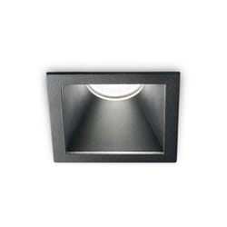 Ideal Lux - Faretto Incasso Moderno Game Square Alluminio Nero Led 11W 3000K