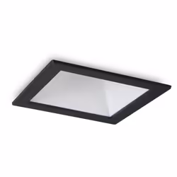Collezione GAME SEMPLICEMENTE LUCE Faretto ad incasso in alluminio con ghiera quadrata, adatto per installazione su soffitti ...