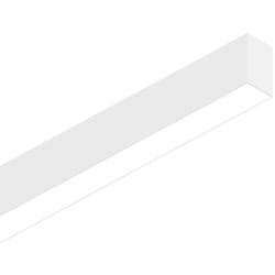 Sistema Lineare Biemissione Fluo Alluminio Bianco 2 Luci Led 27+13W 3000K