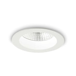 Faretto Incasso Basic Fi Alluminio Bianco Led 10W 3000K Luce Calda