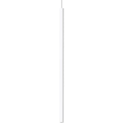 Sospensione Suqare Moderna Ultrathin Metallo Bianco Led 11,5W 3000K D100