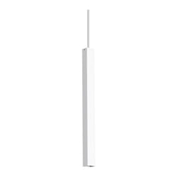 Sospensione Moderna Square Ultrathin Metallo Bianco Led 11,5W 3000K D40