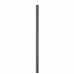 Collezione ULTRATHIN SOSPENSIONI ULTRASOTTILI Sospensione moderna a 1 luce con rosone e diffusore in metallo con finitura in ...
