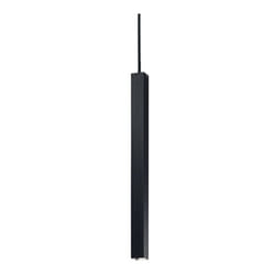 Sospensione Square Moderna Ultrathin Metallo Cromo Led 11,5W 3000K D40