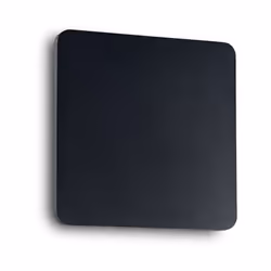 Collezione COVER FORME GEOMETRICHE A LED Applique moderna quadrata con corpo luce in alluminio verniciato a polveri. Diffusor ...