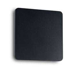 Ideal Lux - Applique Moderna Cover Alluminio Nero Led 9,5W 3000K Quadr. D20