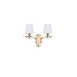Lampada da parete pegaso AP2 ottone