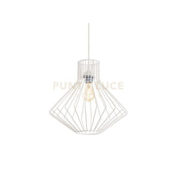 Lampada a sospensione ampolla 4 SP1 bianco