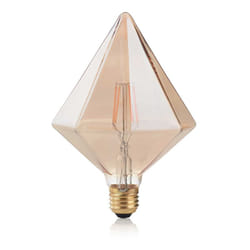 10 Lampadine Led Pyramid E27 4 Watt 2200 k 380 Lm Vintage Ambra