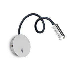 Ideal Lux - Applique Moderna Focus-2 Metallo Cromo Led 3,5W 3000K Luce Calda