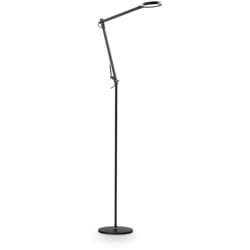 Piantana Moderna Futura Alluminio-Materie Plastiche Nero Led 12,5W 4000K