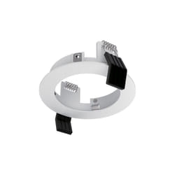 Frame Round Dynamic Alluminio Bianco
