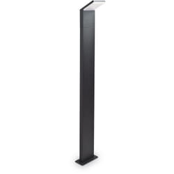 Piantana Moderna Style Alluminio Antracite Led 9W 4000K Luce Naturale