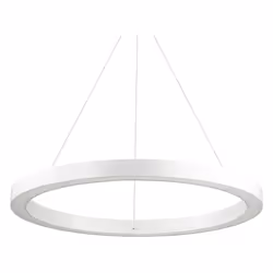 Collezione ORACLE FORME SLIM E CONTEMPORANEE Sospensione a 1 luce con rosone e corpo luce in alluminio verniciato a polveri. ...