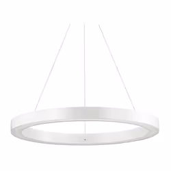 Collezione ORACLE FORME SLIM E CONTEMPORANEE Sospensione a 1 luce con rosone e corpo luce in alluminio verniciato a polveri. ...