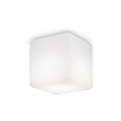 Plafoniera Moderna Luna Alluminio Bianco 1 Luce G9 3W 3000K Luce Calda