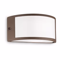 Collezione REX-1 FUNZIONALI E MODERNI Applique a 1 luce per esterni con corpo luce in alluminio pressofuso verniciato a polve ...