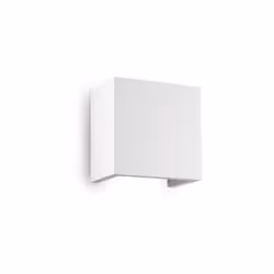 Collezione FLASH LIGHTDESIGN Applique a 1 luce con base in metallo smaltato. Corpo luce interamente in gesso. Doppia emission ...