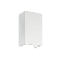 Applique Moderna Alta Flash Gesso Bianco 1 Luce G9 3W 3000K Luce Calda
