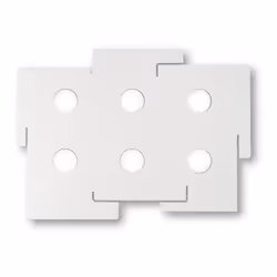 Collezione TOTEM PLAFONIERE DAL DESIGN ULTRAMODERNO Plaofniera a 6 luci con base in metallo sagomato a laser e verniciato opa ...